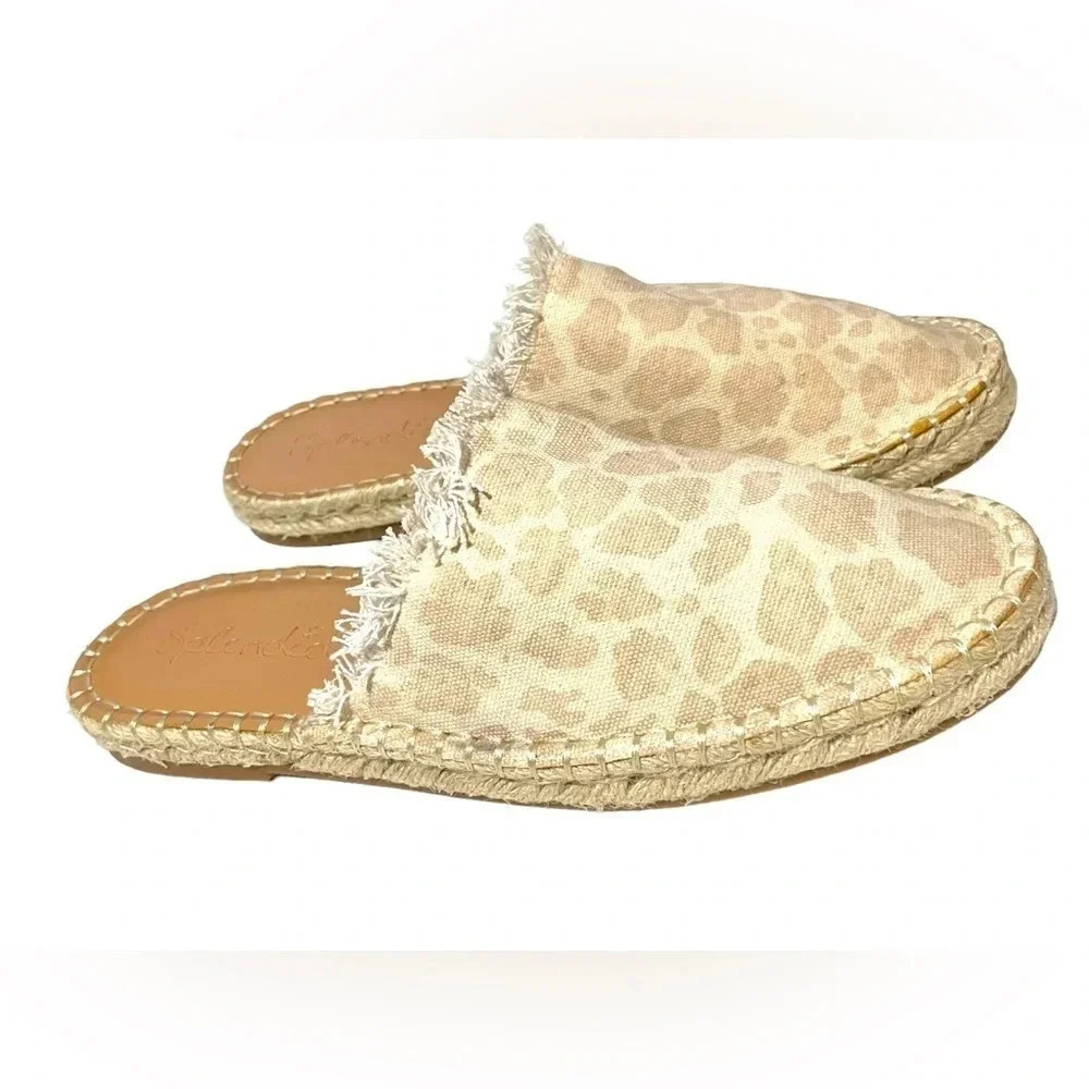 Splendid Jessica Cheetah Print Espadrille Mules